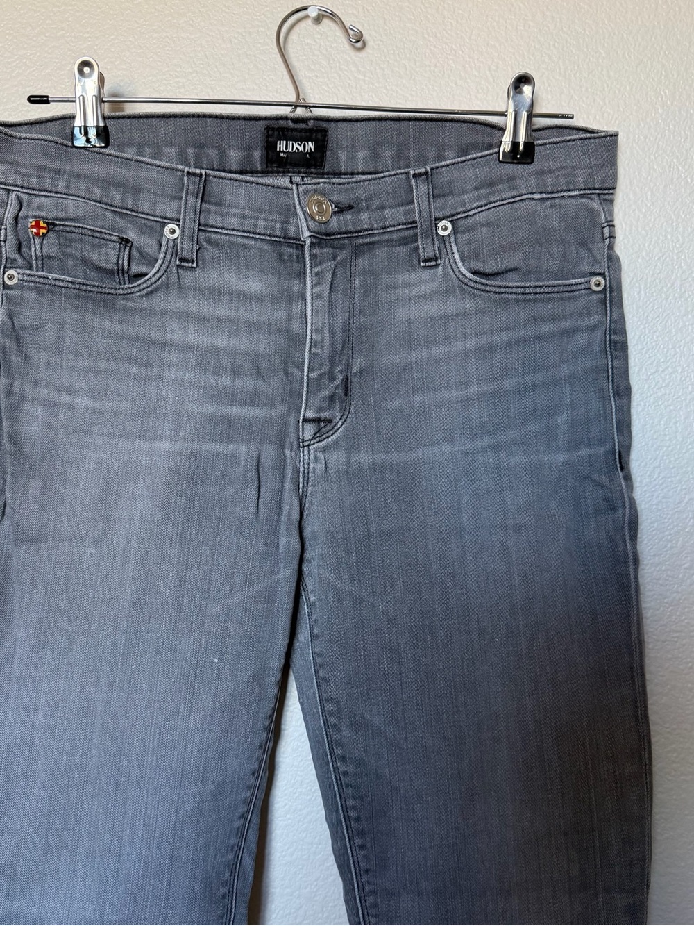 Hudson Jeans Men's Gray Slim Jeans - Modern Slate Wash